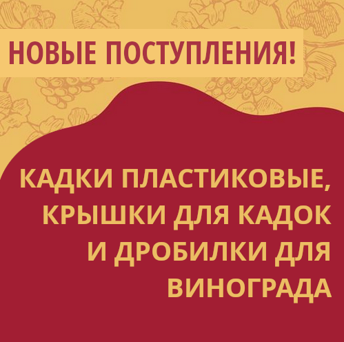Новые поступления на склады Касты Виноделов