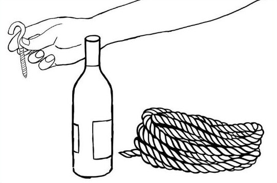 8 оригинальных способов открыть бутылку вина