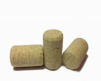 Пробка корк., винная, микрокорк.Fine, 23,5*39 мм, отбеленная