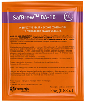 Пивные дрожжи SafBrew DA-16, 25г