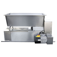 Гребнеотделитель-дробилка, с эл. мотором, алюминивые валики, модель  ENO 15 INOX